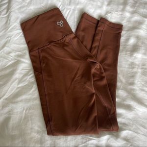 Aritzia Brown TNA leggings XS